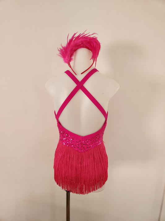 Pink jazz with optional headband - C10 & C12