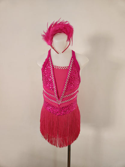 Pink jazz with optional headband - C10 & C12