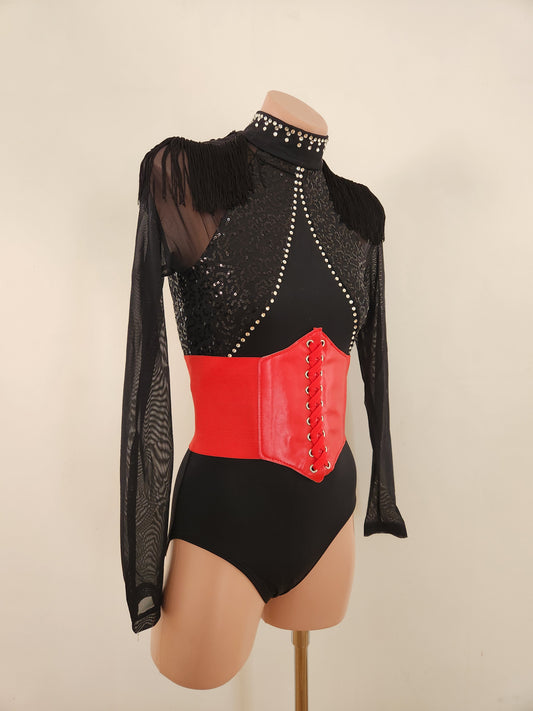 Jazz with pink, red or black corset - C10 & C12