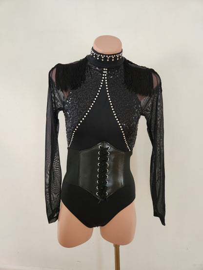 Jazz with pink, red or black corset - C10 & C12